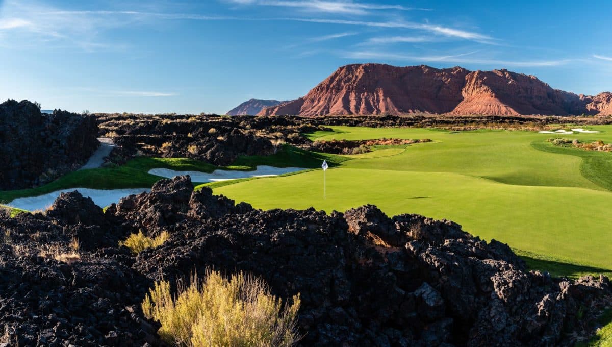 Utah Schwarze & Rote Wüsten-Golfauszeit 3 Nächte | 2 Runden im Black Desert Golf Resort + Copper Rock Golfplatz